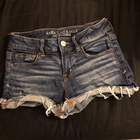 American Eagle Outfitters Pants - AEO Super Stretch Shortie Jean Shorts